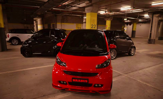 smart fortwo 451 cabrio tuning BRABUS