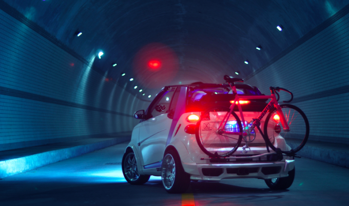 smart fortwo 451 cabrio tuning WHT rear