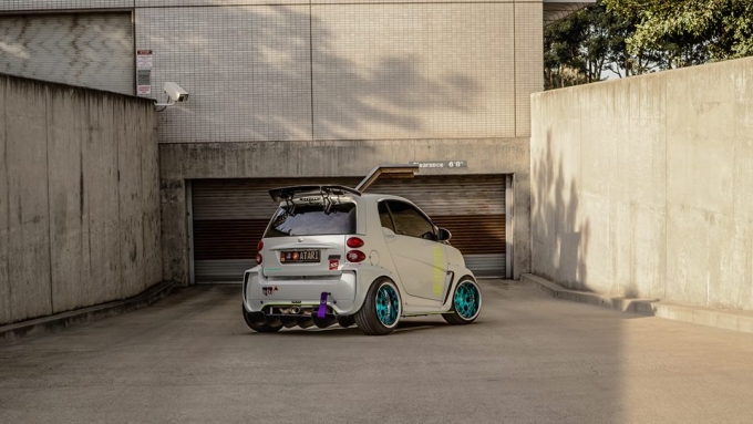 smart fortwo 451 Tuning white 04